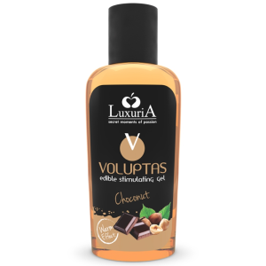 INTIMATELINE LUXURIA – VOLUPTAS GEL MASAJE COMESTIBLE EFECTO CALOR – CHOCONUT 100 ML