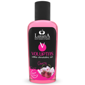 INTIMATELINE LUXURIA – VOLUPTAS GEL MASAJE COMESTIBLE EFECTO CALOR – CEREZA 100 ML