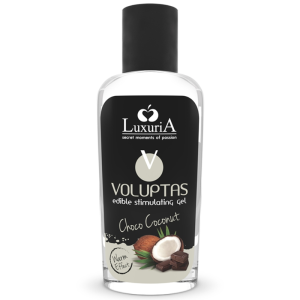 INTIMATELINE LUXURIA – VOLUPTAS GEL MASAJE COMESTIBLE EFECTO CALOR – COCO Y CREMA 100 ML