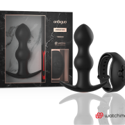 ANBIGUO – WATCHME CONTROL REMOTO PLUG VIBRADOR ANAL TIBERIO