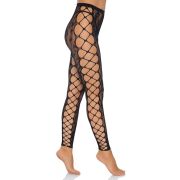 LEG AVENUE – FOOTLESS CROTHLESS TIGHTS ONE SIZE