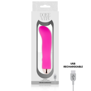 DOLCE VITA – VIBRADOR RECARGABLE TWO ROSA 7 VELOCIDADES