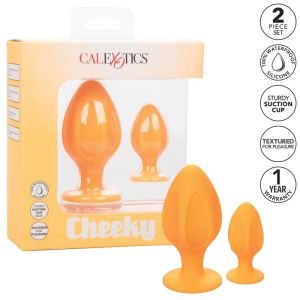 CALEXOTICS – CHEEKY PLUGS ANALES NARANJA