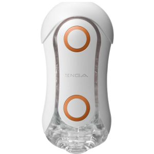 TENGA – FLIP ORB STRONG MASTURBADOR CRASH BLANCO Y NARANJA