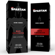 SPARTAN – COUPLE GEL ERECCION-ORGASMO-DURACION 100% VEGANO