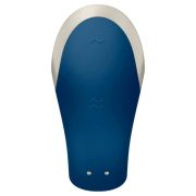 SATISFYER – APP DOUBLE LOVE VIBRADOR PAREJAS LUXURY AZUL