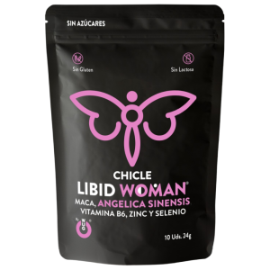 WUG SEX SENSE – LIBID WOMAN CHICLE AUMENTO LIBIDO MUJER 10 UNIDADES