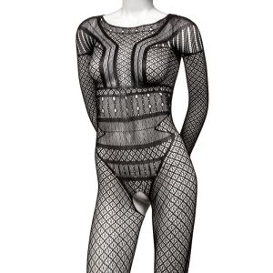 CALEXOTICS – LACE BODY SUIT TALLA PLUS