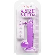 CALEXOTICS – SIZE QUEEN DILDO LILA 15.3 CM