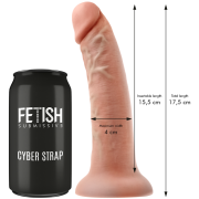 FETISH SUBMISSIVE CYBER STRAP – ARNES CON DILDO Y BALA CONTROL REMOTO TECNOLOGIA WATCHME S