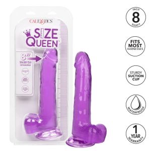 CALEXOTICS – SIZE QUEEN DILDO LILA 20.3 CM