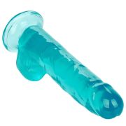 CALEXOTICS – SIZE QUEEN DILDO AZUL 20.3 CM