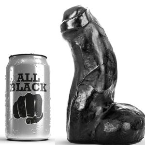 ALL BLACK – REALISTIC DONG NEGRO 17 CM