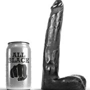 ALL BLACK – DILDO REALISTICO 21 CM