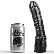 ALL BLACK – DILDO NEGRO REALISTICO 20 CM