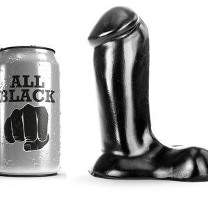 ALL BLACK – DILDO REALISTICO 14 CM