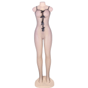 QUEEN LINGERIE – BODYSTOCKING CON LAZOS EN ESCOTE S/L