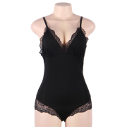 QUEEN LINGERIE – TEDDY DE ENCAJES S/M