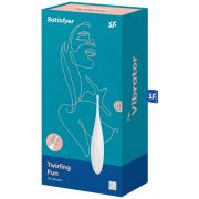 SATISFYER – TWIRLING FUN ESTIMULADOR CLITORIS BLANCO