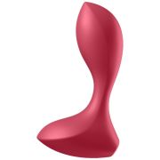 SATISFYER – BACKDOOR LOVER PLUG ANAL VIBRADOR ROJO