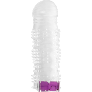 OHMAMA – FUNDA PENE TEXTURADA CON BALA VIBRADORA