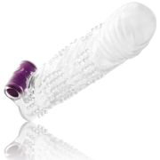 OHMAMA – FUNDA PENE TEXTURADA CON BALA VIBRADORA