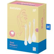 SATISFYER – YONI POWER 1 KIT DE ENTRENAMIENTO BLANCO