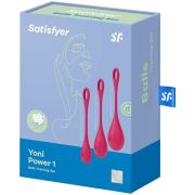 SATISFYER – YONI POWER 1 KIT DE ENTRENAMIENTO ROJO