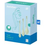 SATISFYER – YONI POWER 2 KIT DE ENTRENAMIENTO VERDE