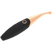 OHMAMA – ESTIMULADOR CLITORIS RECARGABLE 36 MODOS  NEGRO-PINKGOLD