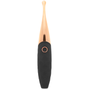 OHMAMA – ESTIMULADOR CLITORIS RECARGABLE 36 MODOS  NEGRO-PINKGOLD