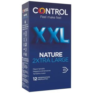 CONTROL – NATURE 2XTRA LARGE PRESERVATIVOS XXL – 12 UNDS