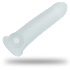 OHMAMA – FUNDA PENE Y TESTICULOS SILICONA PEQUEÑA