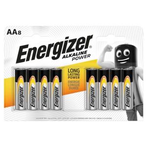 ENERGIZER – ALKALINE POWER PILA ALCALINA AA LR6 BLISTER*8