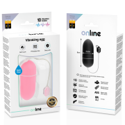 ONLINE – HUEVO VIBRADOR WATERPROOF ROSA