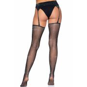 LEG AVENUE – MEDIAS BRILLANTES CON LIGUERO TALLA UNICA