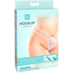 HOOK UP PANTIES – REMOTE BOW-TIE G-STRING TALLA XL/XXL