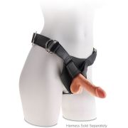 KING COCK – PLUS 3D DILDO CON TESTICULOS 17 CM