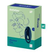 SATISFYER – GLORIOUS DUO ANILLO VIBRADOR AZUL