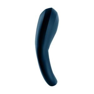 SATISFYER – EPIC DUO ANILLO VIBRADOR APP AZUL