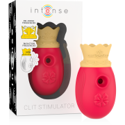 INTENSE – ESTIMULADOR CLITORIS 10 MODOS DE SUCCIÓN Y LICKING – ROJO