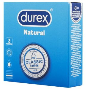 DUREX – NATURAL CLASSIC 3 UNIDADES