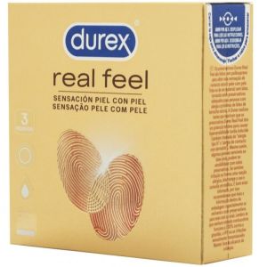 DUREX – REAL FEEL PRESERVATIVOS 3 UNIDADES