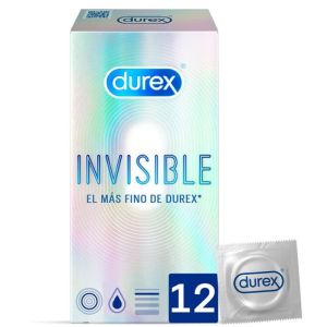 DUREX – INVISIBLE EXTRA FINO 12 UNIDADES