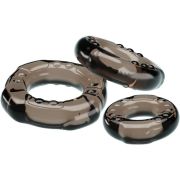 BAILE – COCK RINGS YVONNE SET 3 ANILLOS PENE