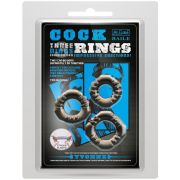 BAILE – COCK RINGS YVONNE SET 3 ANILLOS PENE