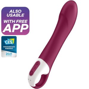 SATISFYER – BIG HEAT VIBRADOR PUNTO G