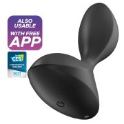 SATISFYER – SWEET SEAL PLUG VIBRADOR APP NEGRO