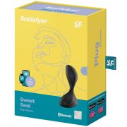 SATISFYER – SWEET SEAL PLUG VIBRADOR APP NEGRO