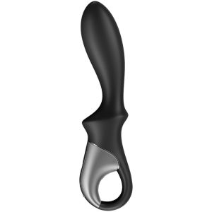 SATISFYER – HEAT CLIMAX VIBRADOR ANAL APP NEGRO